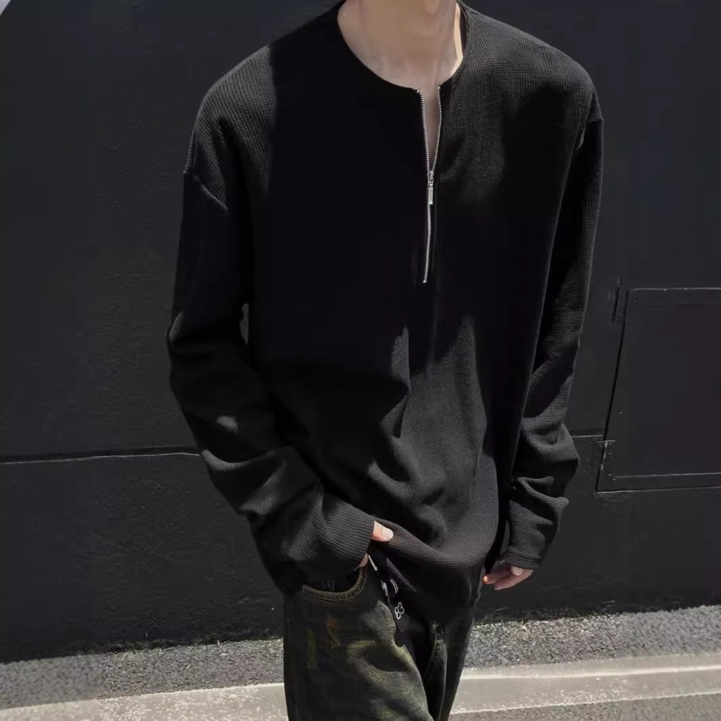 American-style High-street Crewneck Hoodie